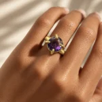 Anillo Rockon amatista