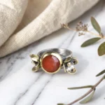 Anillo Cornalina Nº 16